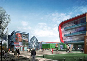 湖北天門(mén)市華泰商貿(mào)城概念方案 二